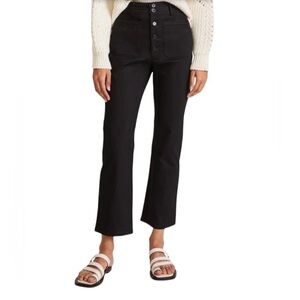 NEW Apiece Apart Slim Marston Black Pants